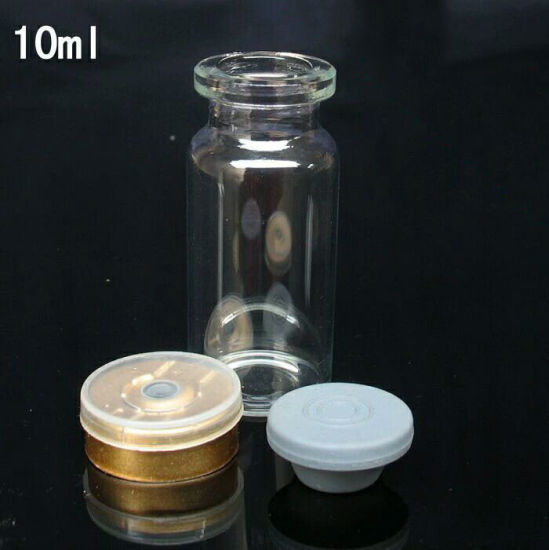 5ml Clear Screwed Glass Bottle with Droppers for Essential Oil Pack