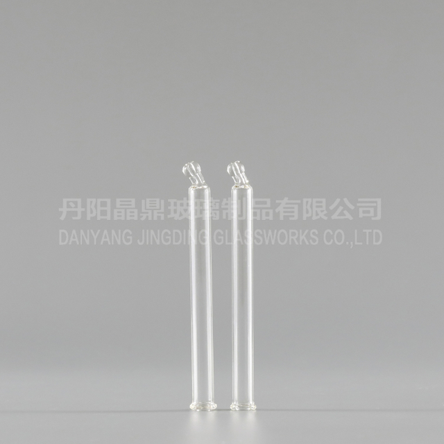 Hand Made Shaped Clear Tubular Glass Tube Pipettes