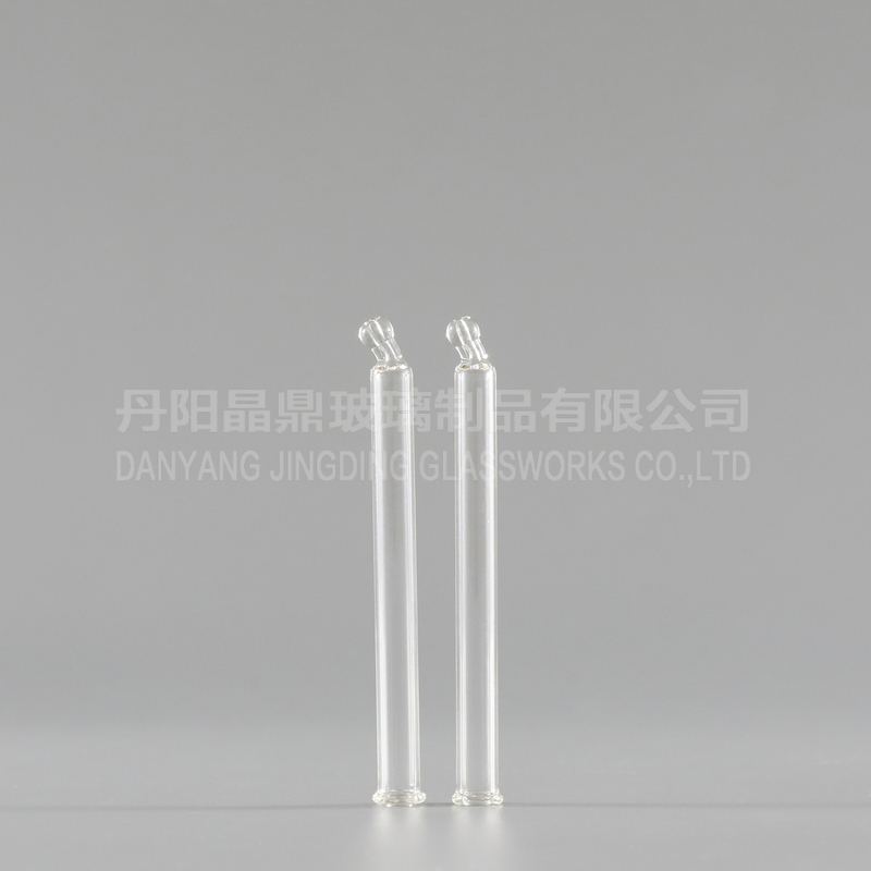 Hand Made Shaped Clear Tubular Glass Tube Pipettes