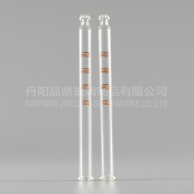 Glass Graduated Dropper Pipettes with Red Rubber Caps Pipette Liquid Essential Oil Transfer