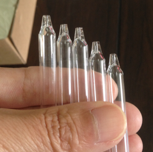 Graduation Printed Clear Glass Pipettes for Cosmetic Packing
