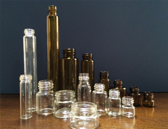 Clear and Amber Tubular Screwed Glass Vial with High Quality