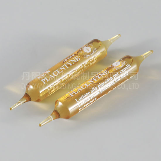 Pharmaceutical Tubular Glass Medical Vials/Bottle with Tear off Cap and Rubber Stopper Contact Lenses