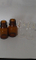 5ml Tubular Amber Mini Glass Vials for Cosmetic Packing
