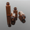 Lock-up Amber and Clear Tubular Glass Vial for Medical Packing
