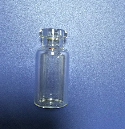 Clear Bayonet Tubular Glass Bottle for Medical and Cosmetic Packing