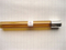 Amber Roll-on Screwed Glass Bottle for Cosmetic 128mm