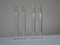 Clear Curved Round Ball Tubular Glass Pipette