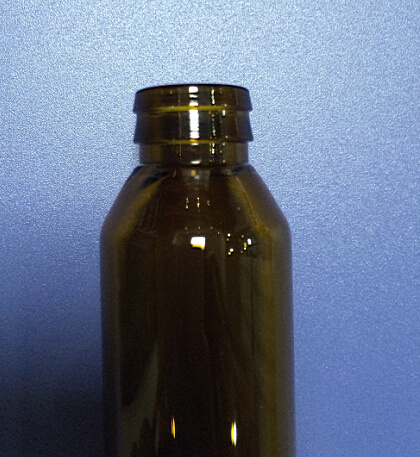 Lock-up Mouth Amber Tubular Glass Vial for Medical Packing