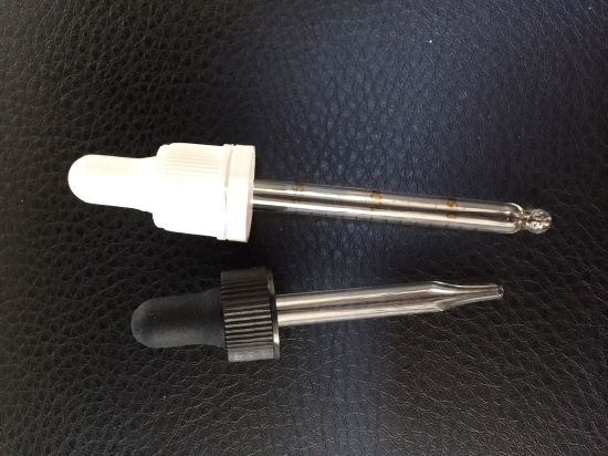 Clear Taper Shape Glass Dropper for Lips