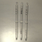 10ml Tubular Screwed Clear Glass Bottle Vial