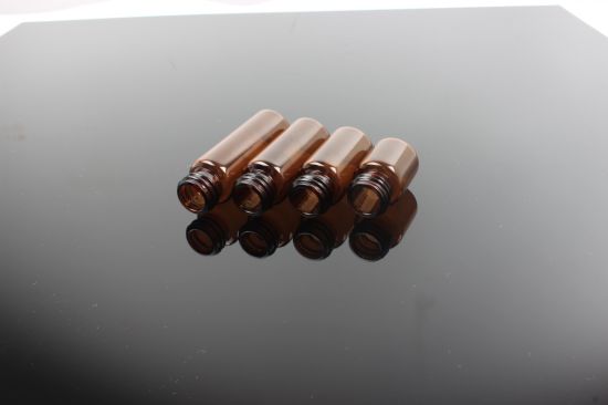 Frosted Tubular Screwed Nimi Glass Bottle