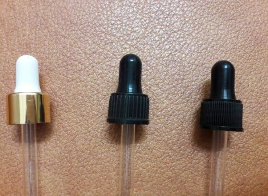 Disposable Screwed Amber Glass Vial with Dropper