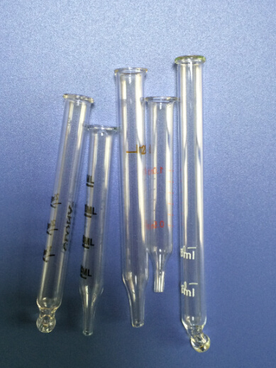 Clear Tubular Glass Tube with Foodgrade Printed Graduation