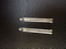 Clear Molded Straight Round Ball Glass Pipette