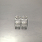 Clear High Quality Screwed Glass Bottle with Safety Ring