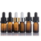 for Cosmetic Pack Bottles Calibrated White Glass Dropper