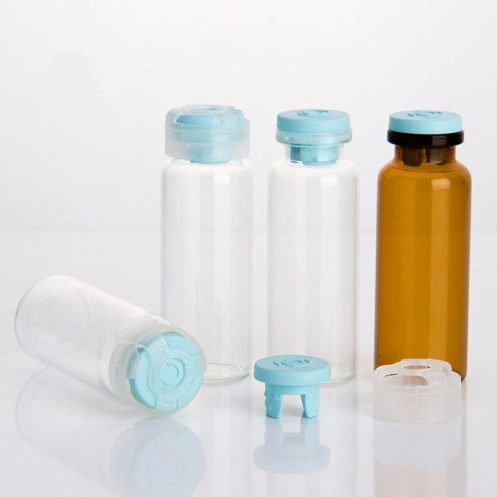 Essential Oil Bottle Transparent Color with Dropper